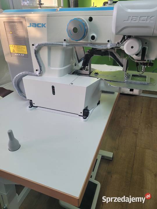 Maszyna do szycia ryglówka pole szycia Jack Piaski