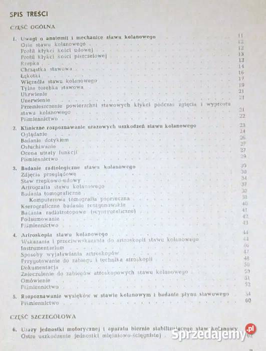 Urazowe uszkodzenia kolana Wojciech Maria Kuś Chełm