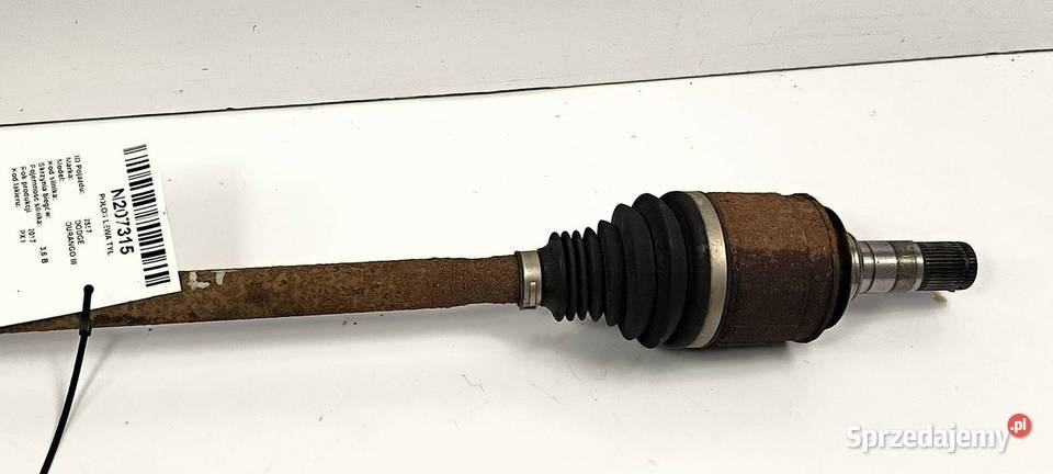 PÓŁOŚ LEWA TYŁ DODGE DURANGO III Lipno