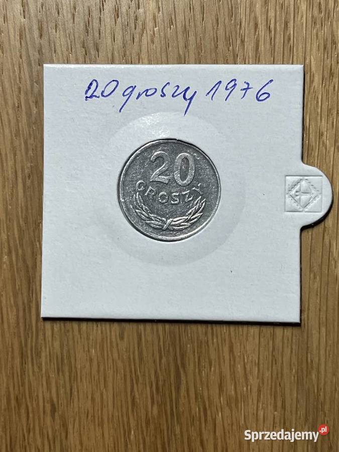 Moneta 20 groszy 1976 Antyki, Sztuka, Kolekcje Puławy