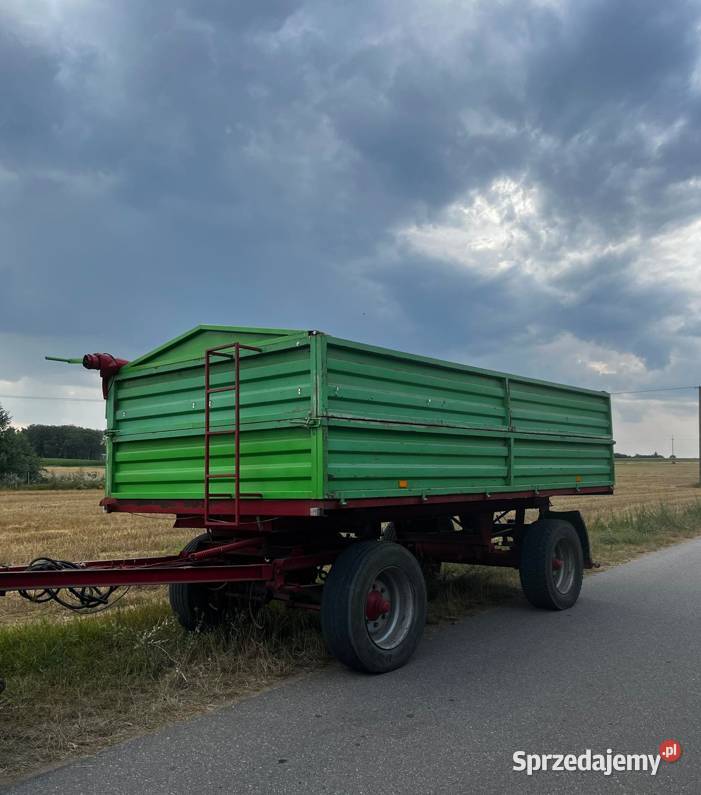 Hl 6011 przyczepa wywrotka ładowność 105t Przyczepy rolnicze Sokołów Podlaski