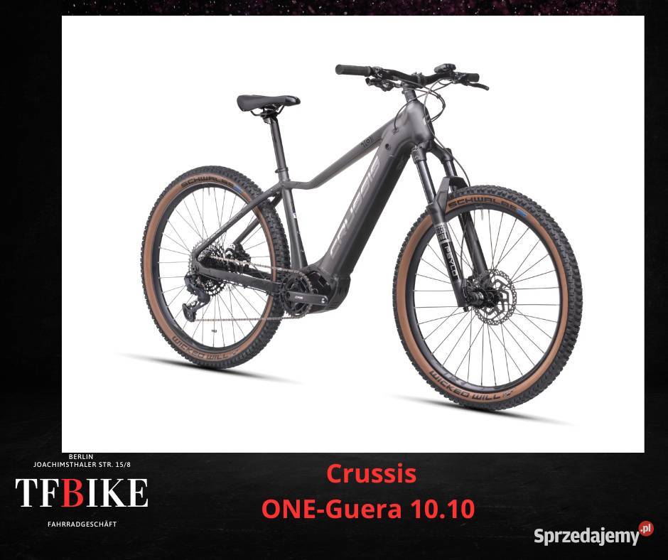 Rower elektryczny CRUSSIS ONEGuera 1010 720 Wh Poznań