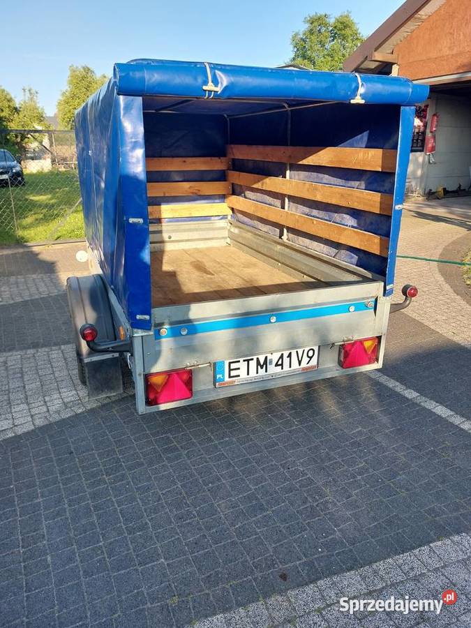 Przyczepka Neptun z plandeką Do samochodów osobowych łódzkie Zduńska Wola