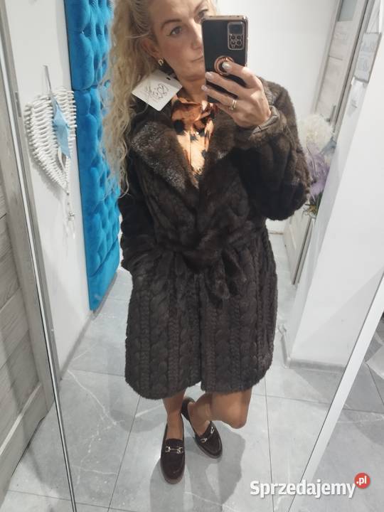 Futerko norka brązowe rozmiar sm dolnośląskie Głogów sprzedam