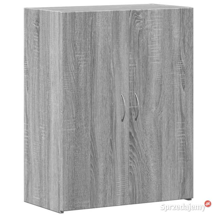 Szafka na dokumenty szary dąb sonoma 60x32x775 Warszawa