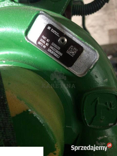 John Deere Turbospręźarka Borg Warner Dz100201 wielkopolskie sprzedam