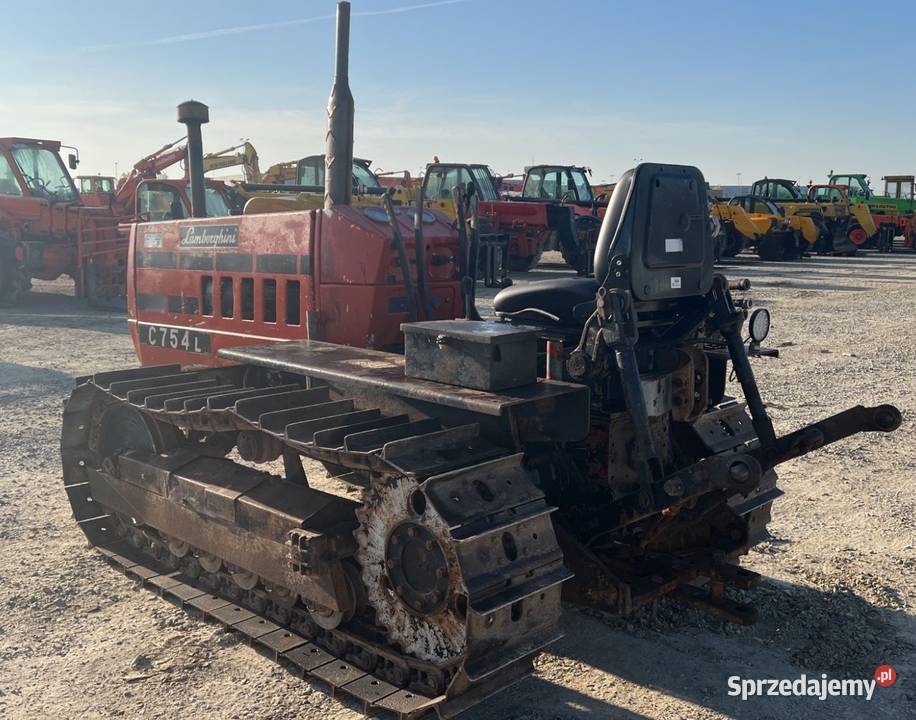 Ciągnik Gąsienicowy Lamborghini C754 L 70 Mocny Kraków sprzedam