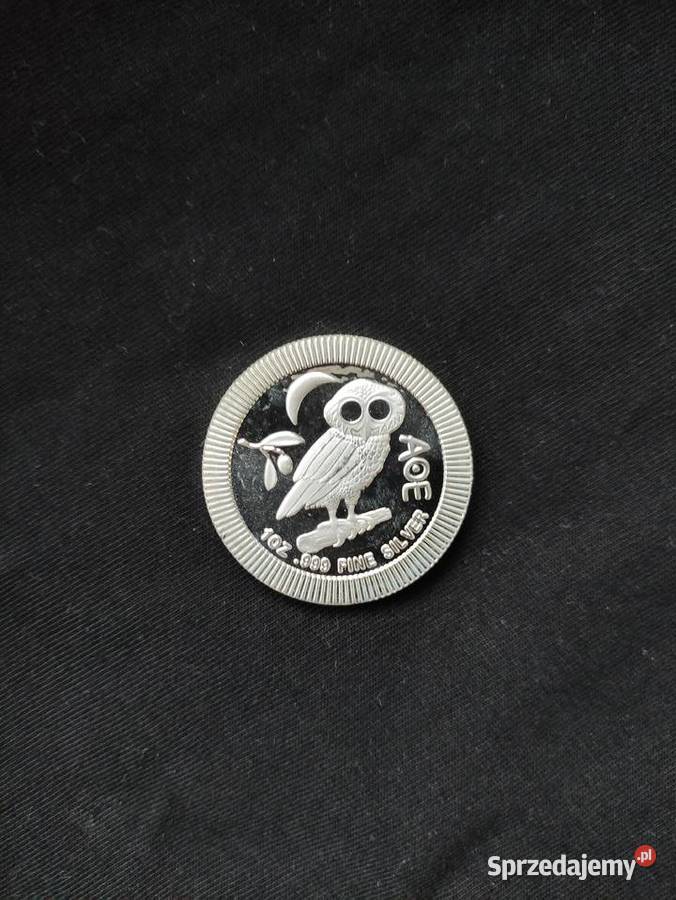 1oz Sowa ateńska Mickiewicz Polonia śląskie Pilica