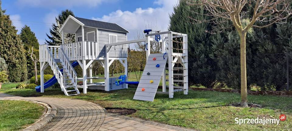Domek dzieci plac zabaw Szczucin
