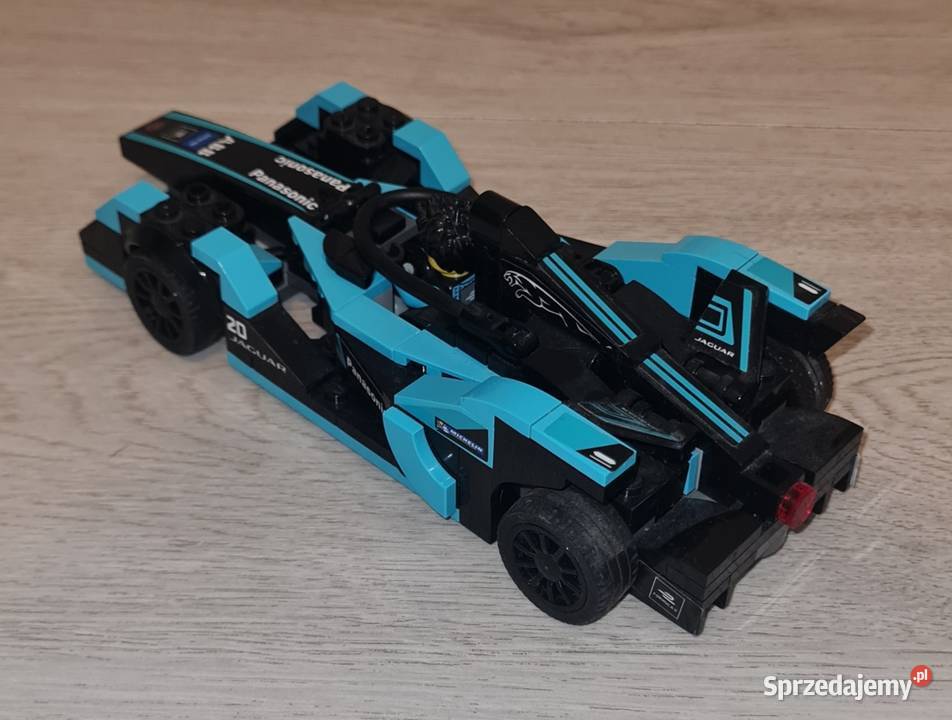 Klocki Lego Jaguar I Pace e Trophy wyścigówka czarny Łódź sprzedam