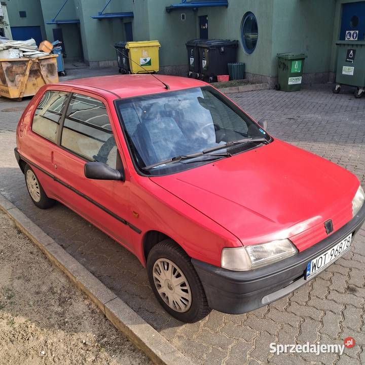 Klasyk YoungTimer Peugeot 106 14i 1 generacja mazowieckie Warszawa sprzedam