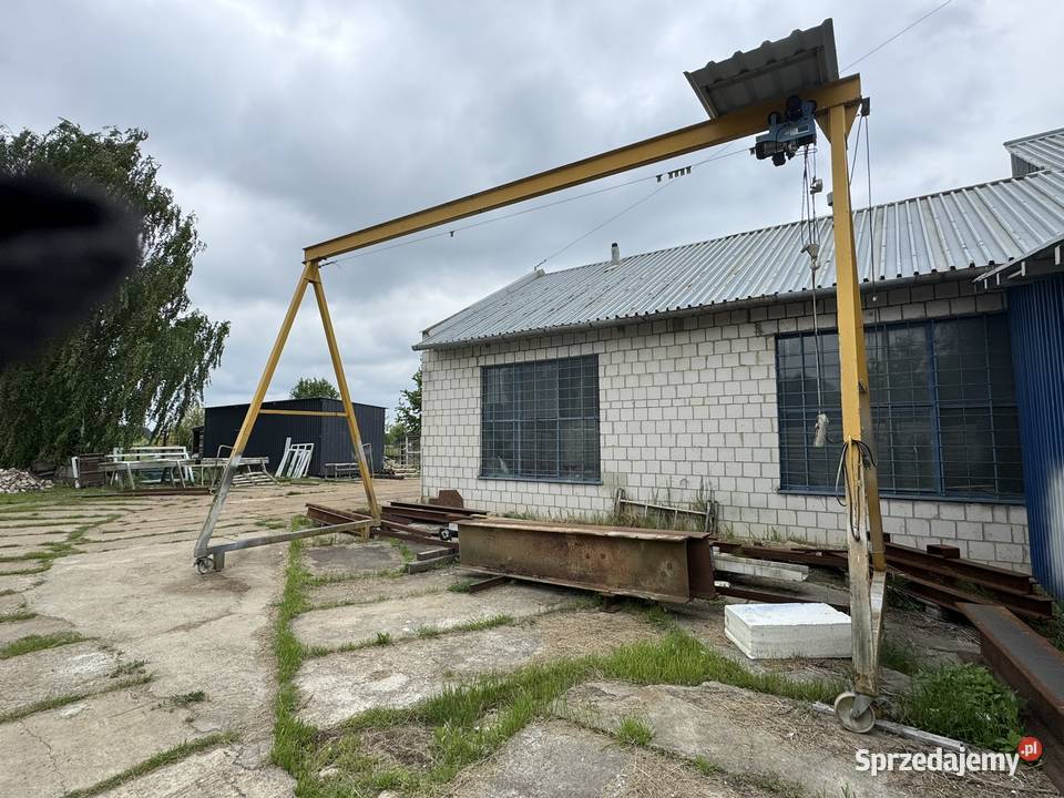 suwnica bramowa przejezdna mobilna szerokość 7m