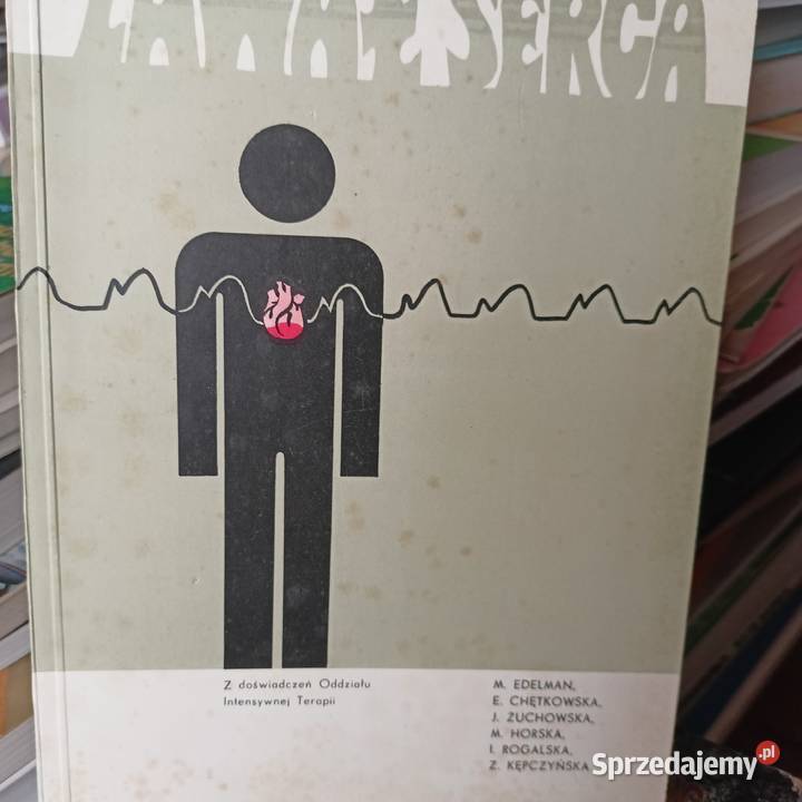 Zawał serca Edelman antykwaryczne książki