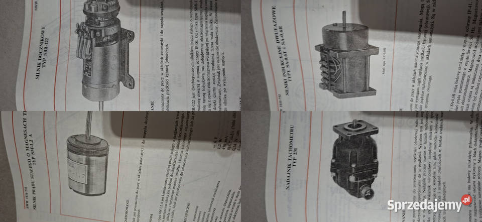 Katalog Maszynowe elementy automatyki 1 wydanie Antykwariat Łęczyca