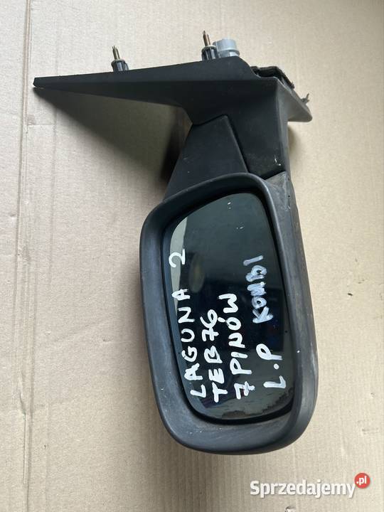 Lusterko kierowcy laguna 2 teb76 bordowe osobowe Grudziądz