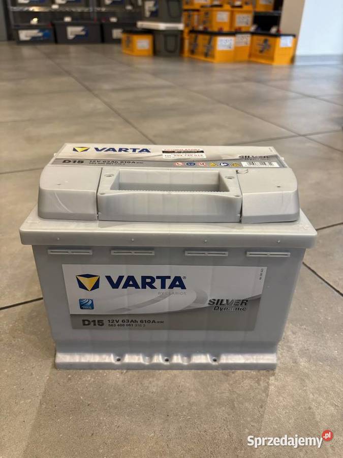 Akumulator VARTA Silver Dynamic D15 63Ah 610A EN podlaskie Augustów sprzedam