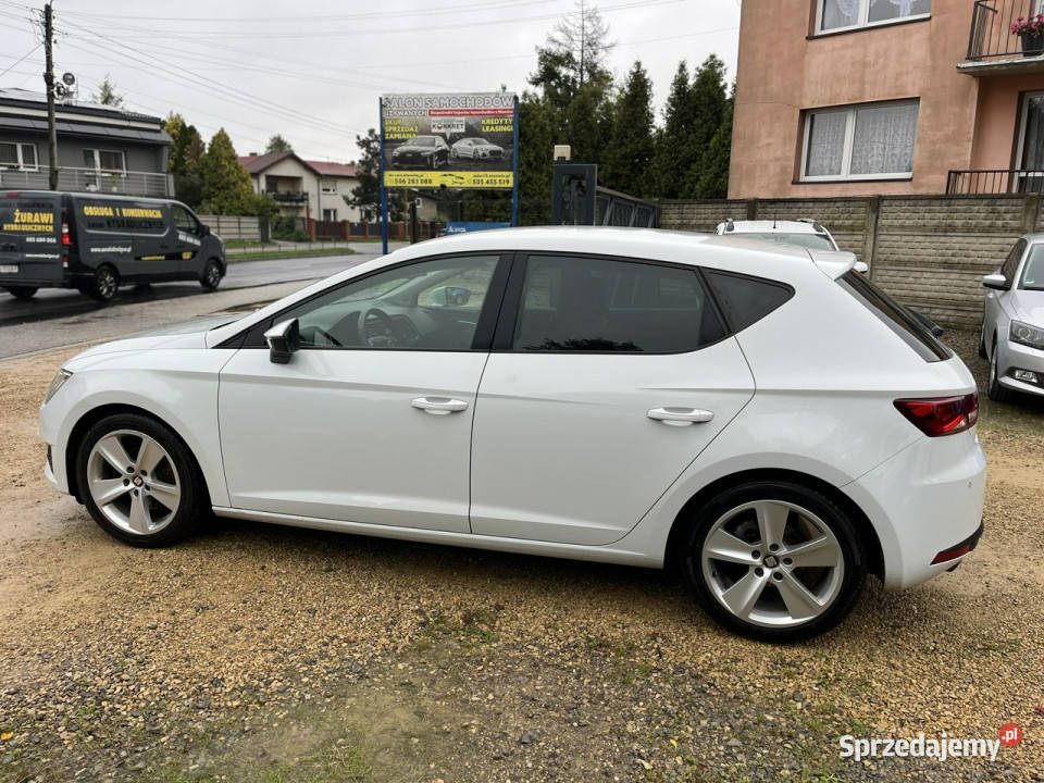 Seat Leon 14FR Skóry Navi Led 6biegów Tempomat biały Leon Częstochowa