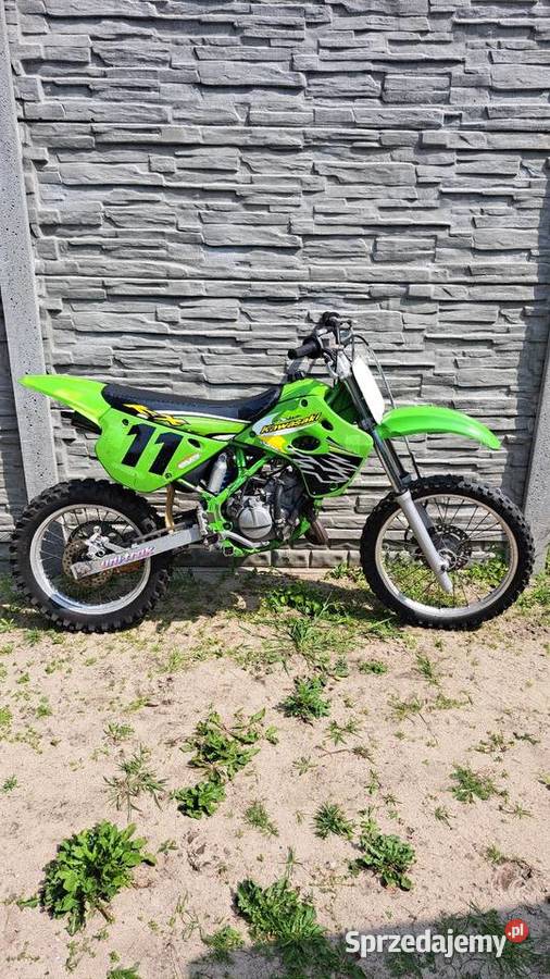 Cross Kawasaki kx 80 zielony Kawasaki mazowieckie Mikanów