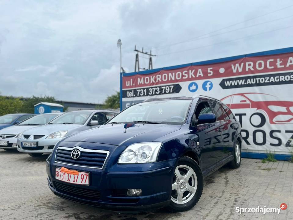 Toyota Avensis 18 Benzyna Alufelgi Klimatyzacja Avensis