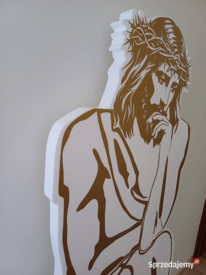 Pan Jezus Frasobliwy dekoracja Wielki Post Dobrzyca