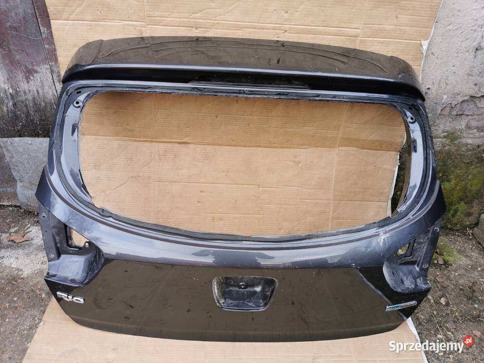 Klapa bagażnika kia rio 3 III 12 szara hb Międzychód