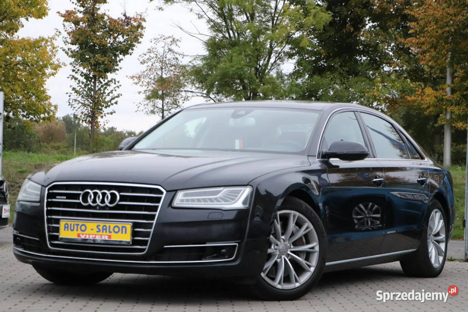 Audi A8 KRAJOWY2właściciel serwisowany w ASO z aluminiowe felgi A8 opolskie Opole