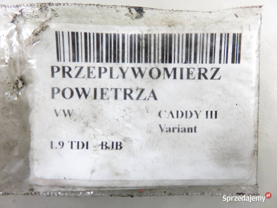 PRZEPŁYWOMIERZ VW CADDY III 19 TDI F00C2G8729