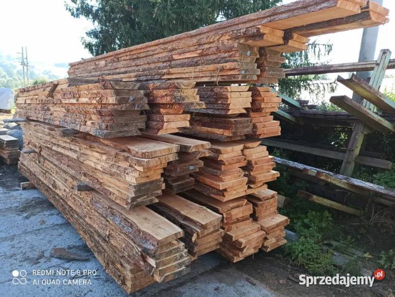 Deski modrzew klasy 1 gr 253250 sezonowane Koszyce Małe sprzedam