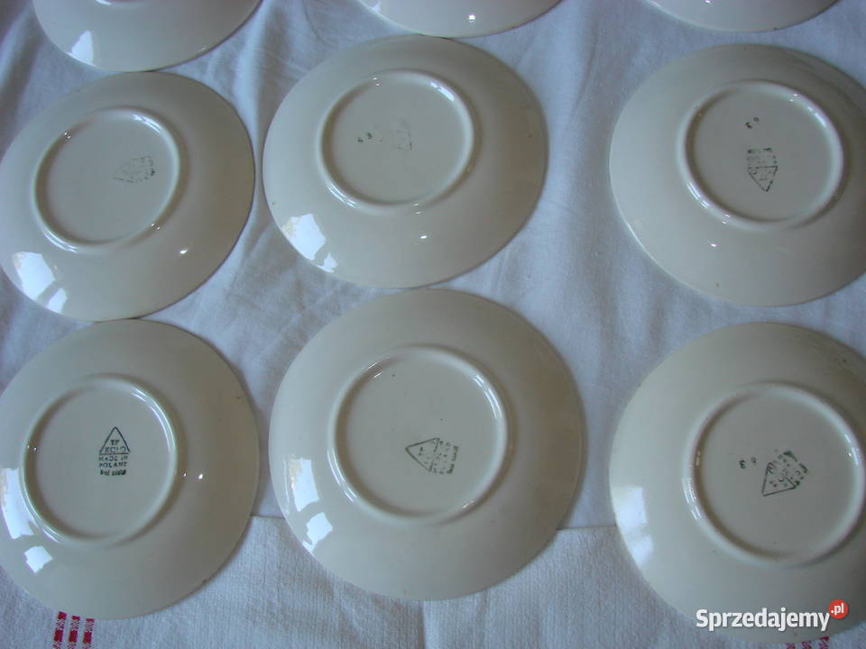 Koło fajansowy talerz deserowy 17 pomorskie Pruszcz Gdański