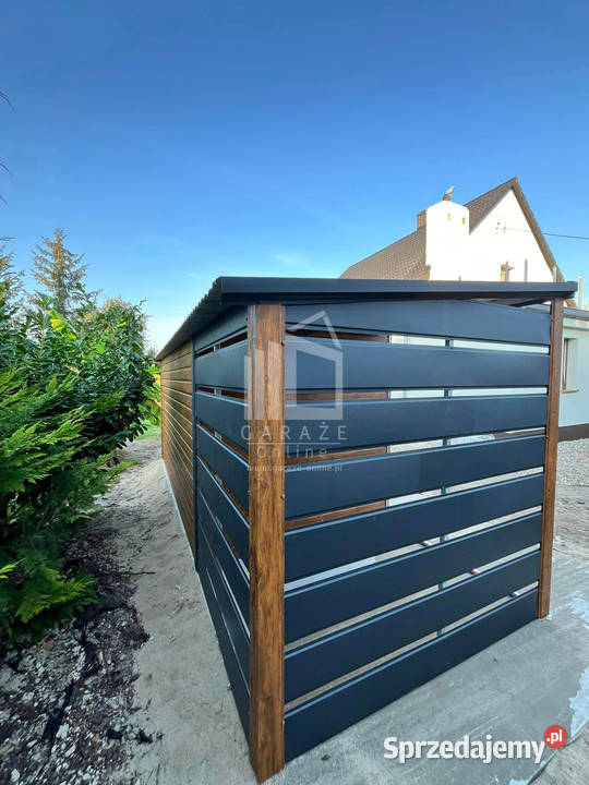 Schowek Domek Ogrodowy 3x25m wiata 15x25 Brama