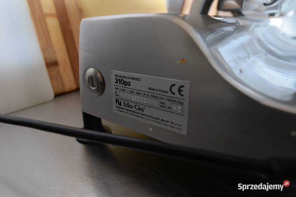 Krajalnica grawitacyjna do wędlin MaGa 310p2 wielkopolskie