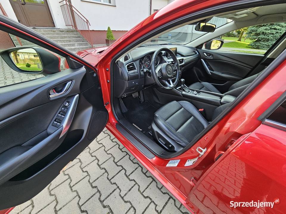 Mazda 6 GJ 2016r 25 benzyna 192 kamera cofania