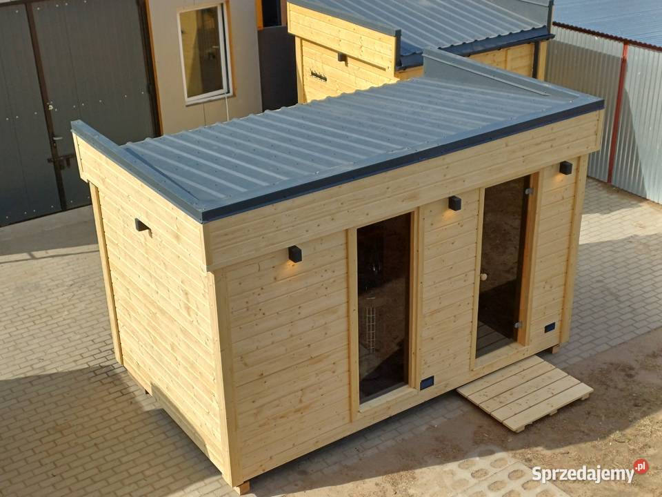 Sauna ogrodowa szkieletowa ocieplona z Sauny Płock