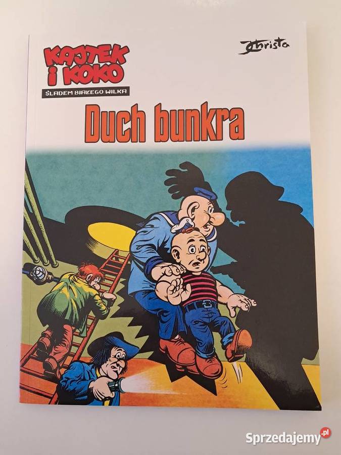 Komiks Kajtek i Koko Śladem białego wilka Duch Kraków