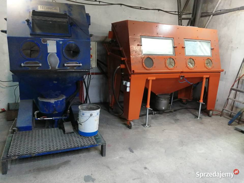 Sprzedam kpl do obróbki strumieniowo ściernej Produkcja Płońsk sprzedam