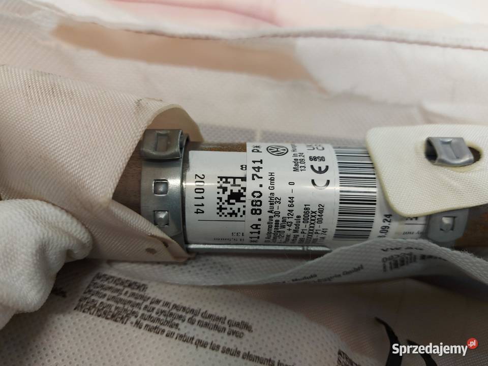 VW ID4 11A 2024r SUV 5D KURTYNA AIRBAG LEWA osobowe sprzedam