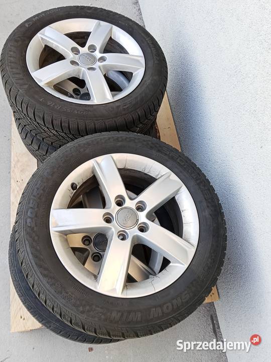Felgi aluminiowe Audi ET50 6J16H2 16 Inowrocław sprzedam
