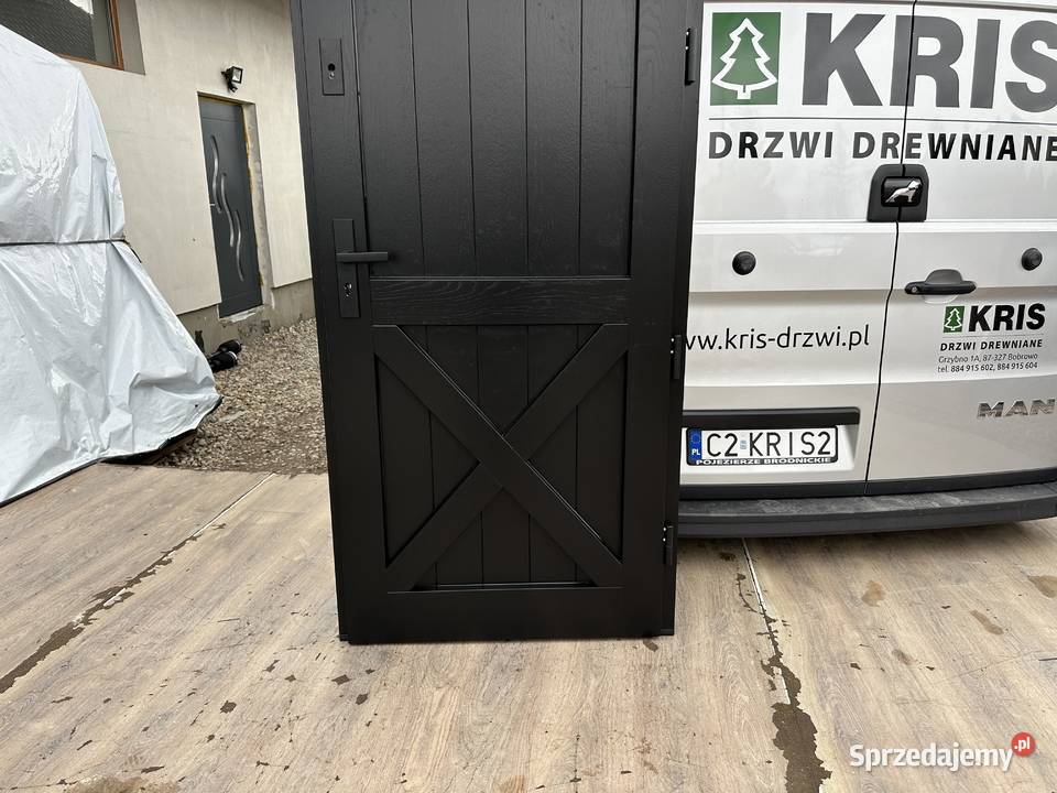 Drzwi wejściowe zewnętrzne Amerykańskie Pruszcz Gdański sprzedam