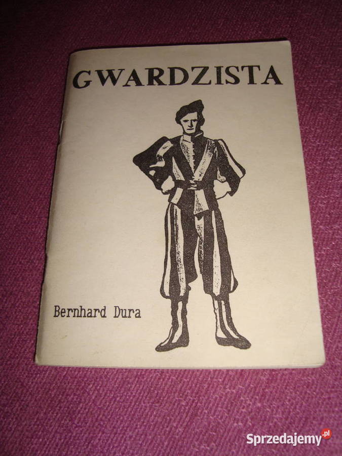 Gwardzista Bernard Dura z fotoopisem śląskie Tychy
