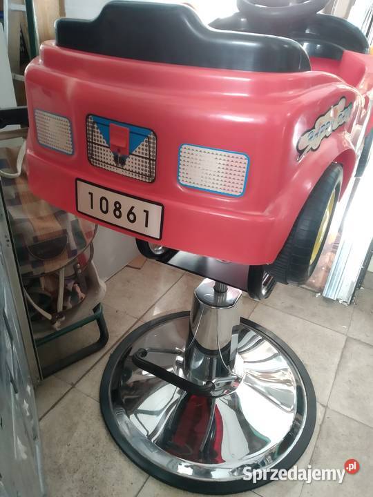 Fotel fryzjerski dzieci samochodzik Środa Śląska sprzedam