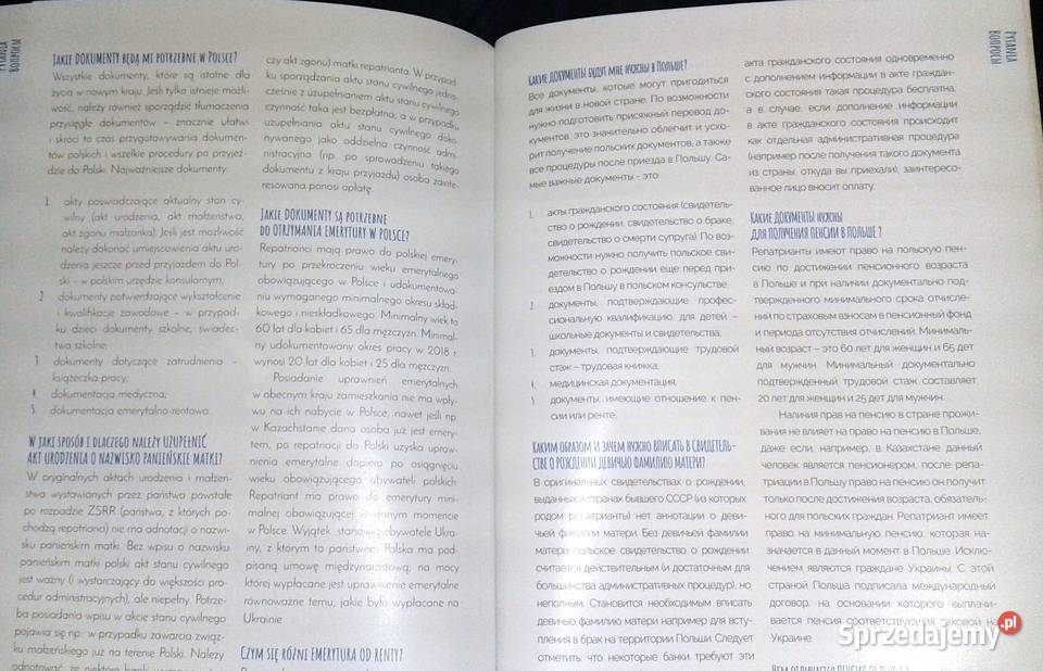 Repatriacja krok kroku Poradnik repatrianta Chełm