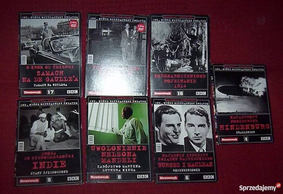 Filmy Newwsweek Dni które wstrząsnęły światem DVD Filmy Ziębice