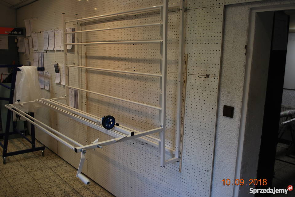 Wieszak na rolki folii ogrodnicza budowlana Bydgoszcz