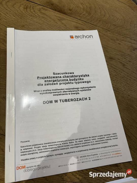 Projekt domu Archon w Tuberozach 2 wielkopolskie Dopiewo