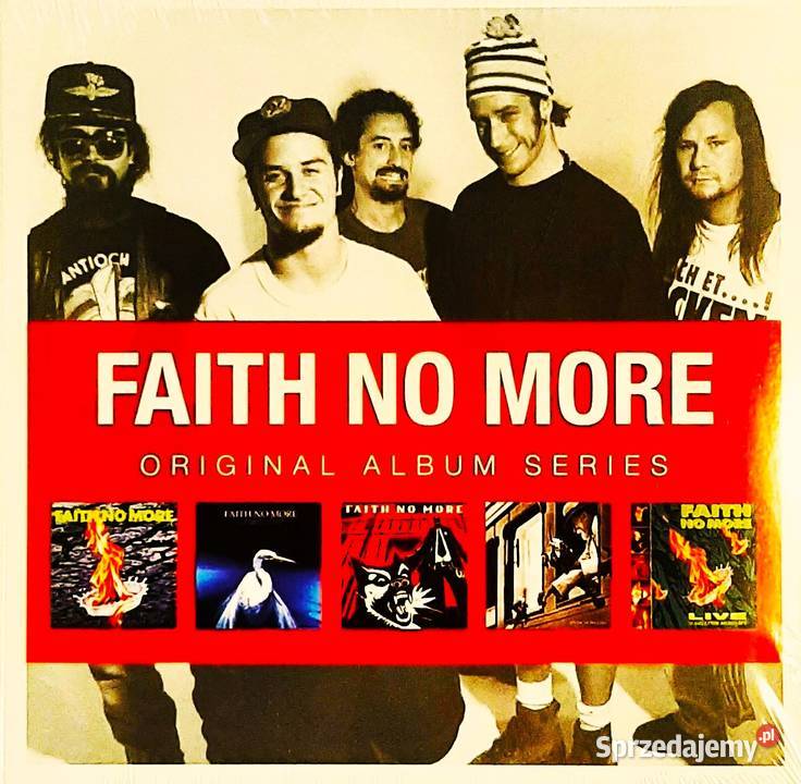 Zestaw Nowy 5 Płyt CD FAITH NO MORE 5 Albumów Katowice sprzedam