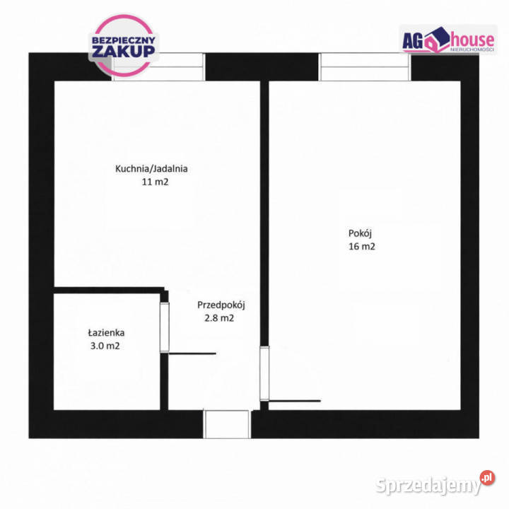 Mieszkanie sprzedam 3637m2 2 pok Gdynia Elizy