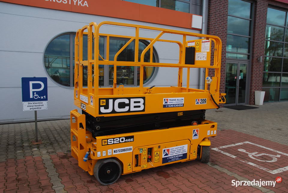 Podnośnik nożycowy JCB S2046E 209 nie podkarpackie Jasło