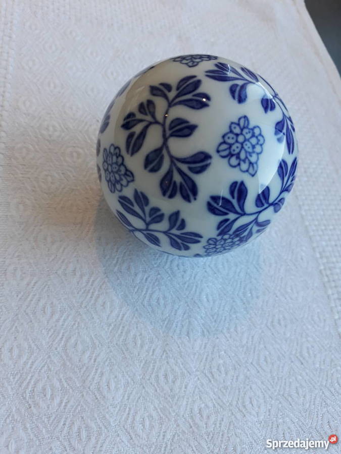 kula dywanowa XIX wiek ręcznie malowana pomorskie Gdańsk