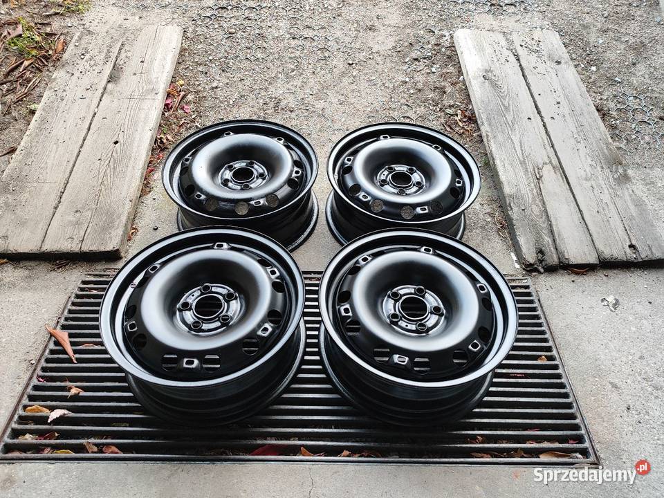 Felgi stalowe 15 5x100 ET38 6Jx5H2 VW Polo Seat kujawsko-pomorskie Grudziądz