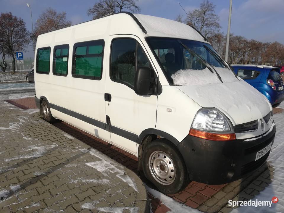 Renault master 2 2010 r posiada rampe 9 foteli